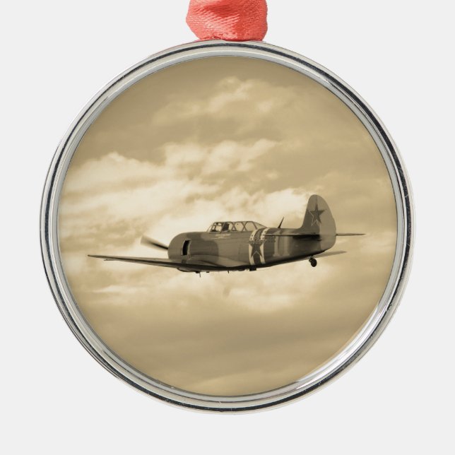 Ornamento De Metal Iaques 11 em vôo (Frente)