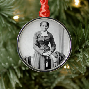 Ornamento De Metal Ícones da História Negra: Harriet Tubman, Direitos
