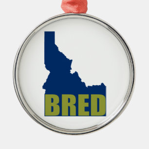 Ornamento De Metal Idaho Bred