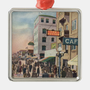 Ornamento De Metal Ideia ocidental do passeio