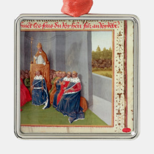 Ornamento De Metal II urbano que Preaching a cruzada em Clermont