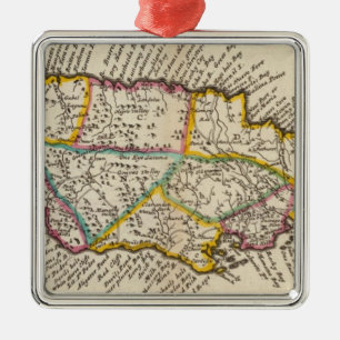 Ornamento De Metal Ilha da Jamaica