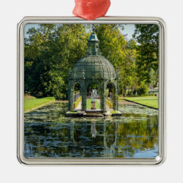 Ornamento De Metal Ilha do Amor no Chateau de Chantilly