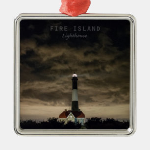 Ornamento De Metal Ilha NY. do fogo