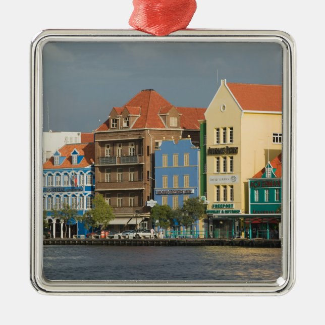 Ornamento De Metal Ilhas ABC, CURACAO, Willemstad: Orla 2 (Frente)