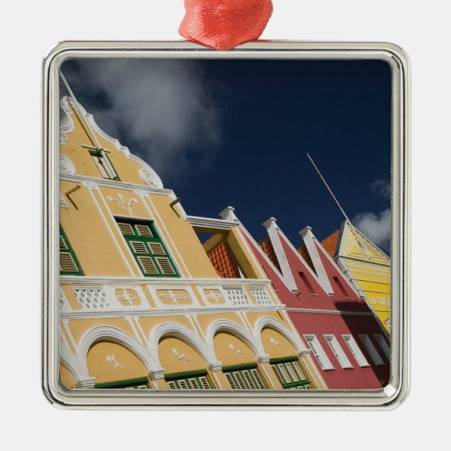 Ornamento De Metal Ilhas ABC, CURACAO, Willemstad: Punda (Frente)