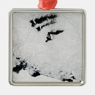 Ornamento De Metal Ilhas de Balleny, perto da Antártica