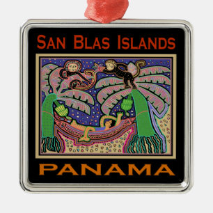 Ornamento De Metal Ilhas San Blas Panamá Mola