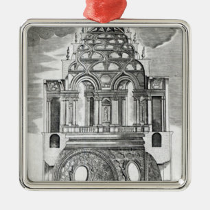 Ornamento De Metal Ilustração arquitectónica