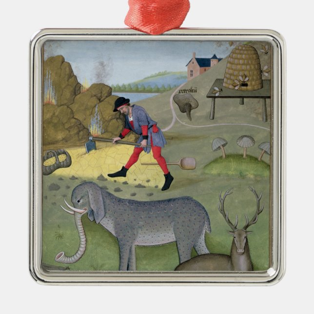 Ornamento De Metal Ilustração 'do livro de simples (Frente)