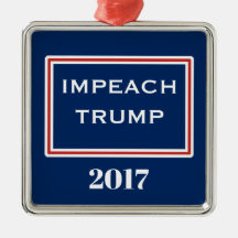 Impeach Trump Red White Modelo