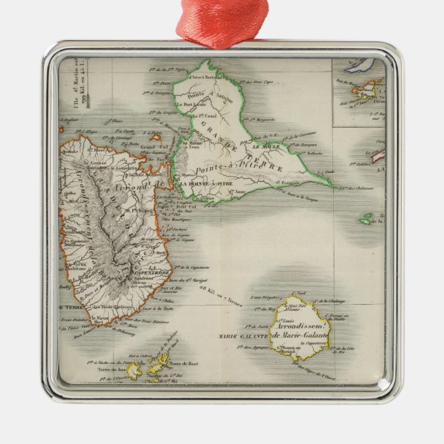 Ornamento De Metal Império americano (Frente)