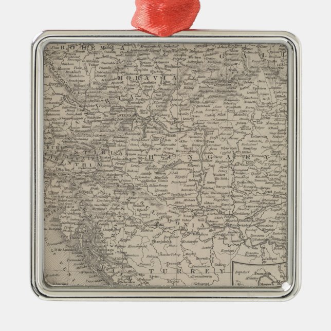 Ornamento De Metal Império Austríaco (Frente)