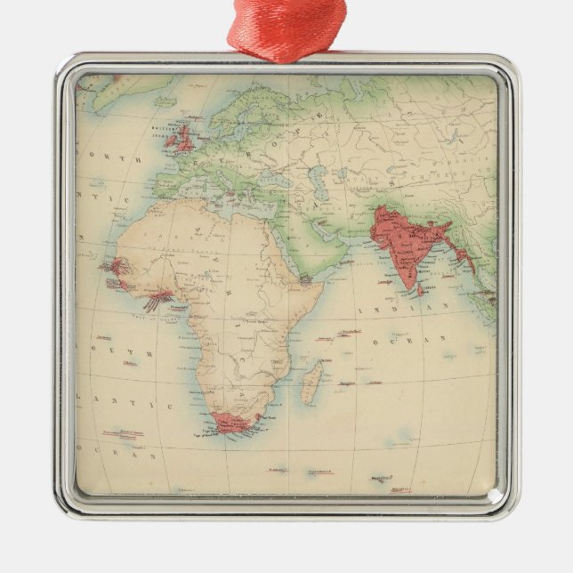 Ornamento De Metal Império Britânico (Frente)