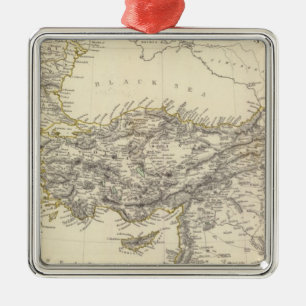 Ornamento De Metal Império Turco, Grécia