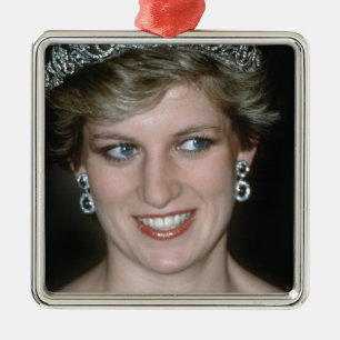 Ornamento De Metal Impressionante! HRH Princesa Diana