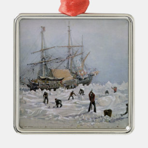 Ornamento De Metal Incidentes em uma viagem de troca: Terror do HMS