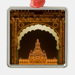 Ornamento De Metal ÍNDIA, Karnataka, Mysore : Palácio do Majaraja (c.