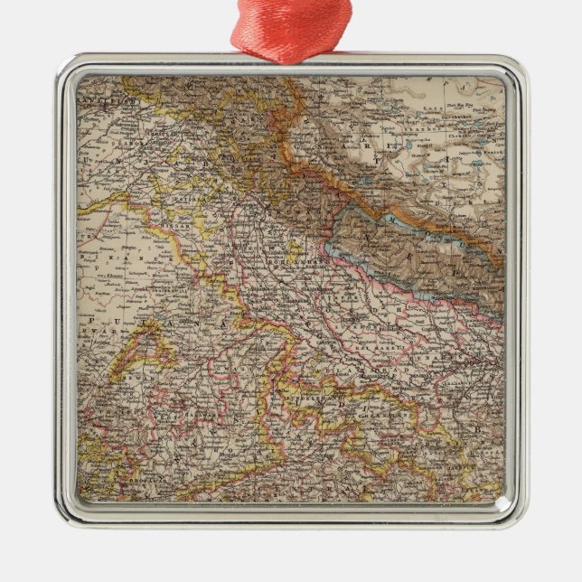 Ornamento De Metal Índia Norte (Frente)