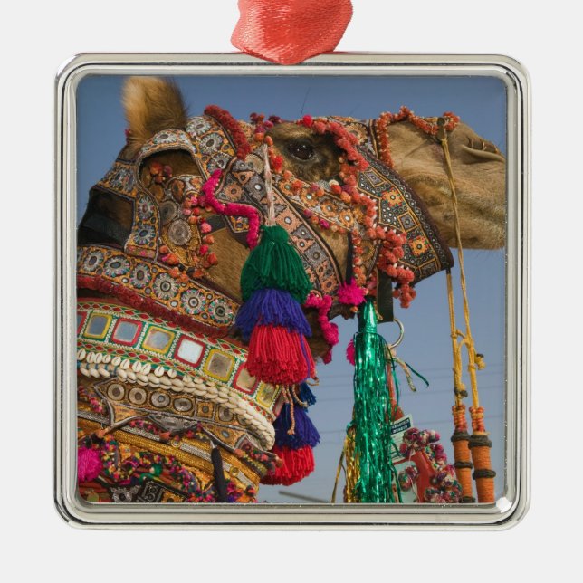Ornamento De Metal ÍNDIA, Rajasthan, Pushkar: FEIRA DE CAMELÔS DE PUS (Frente)