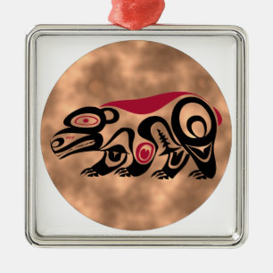 Ornamento De Metal Índio escudo American Native shield