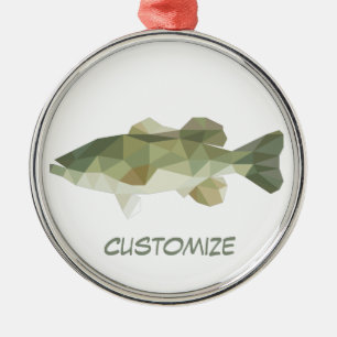 Ornamento De Metal Indo pescar Thunder_Cove