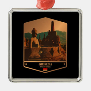 Ornamento De Metal Indonésia
