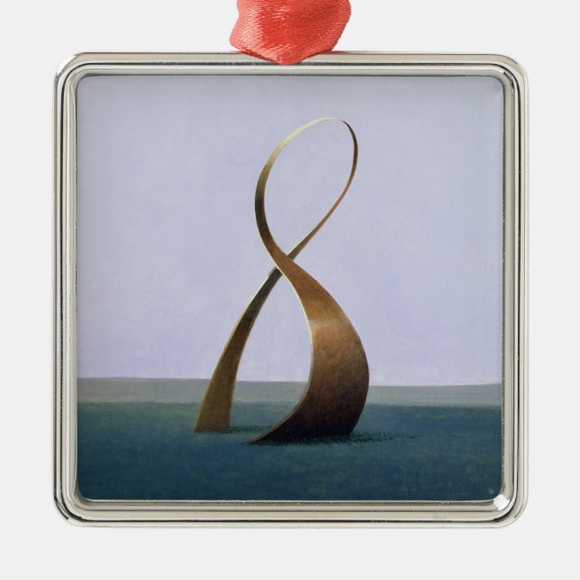 Ornamento De Metal Infinidade (Frente)