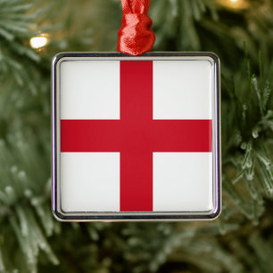 Ornamento De Metal Inglês Flag (Inglaterra) Cerâmica Ornament