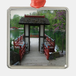 Ornamento De Metal Inspiração Japonesa