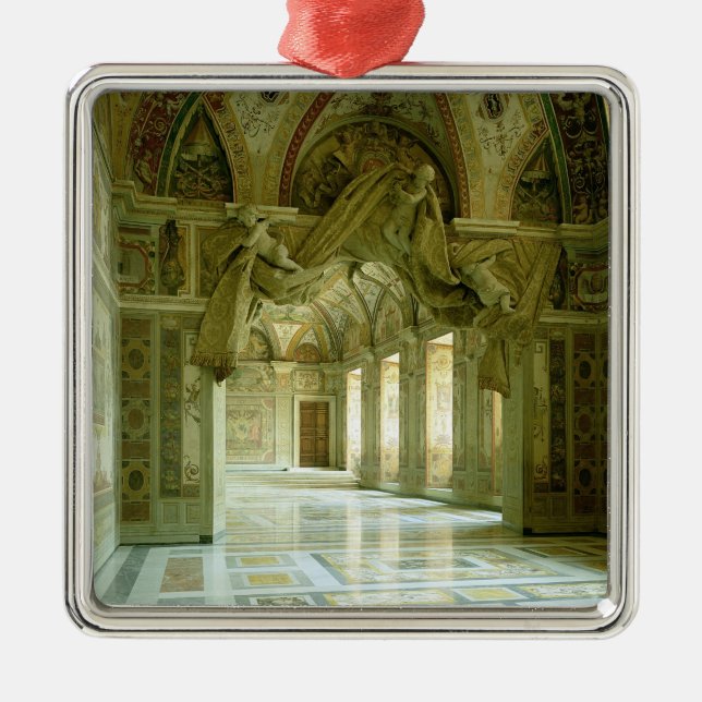 Ornamento De Metal Interior com ideia de anjos sculpted (Frente)