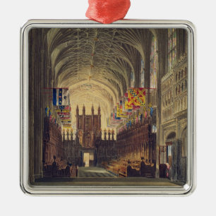 Ornamento De Metal Interior da capela de St George, castelo de