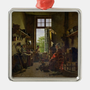 Ornamento De Metal Interior de uma cozinha, 1815