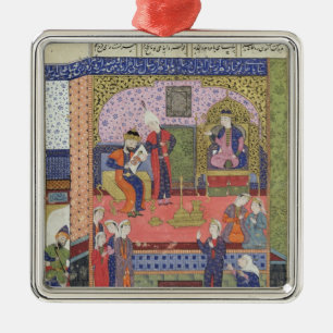 Ornamento De Metal Interior do rei do palácio de Persia