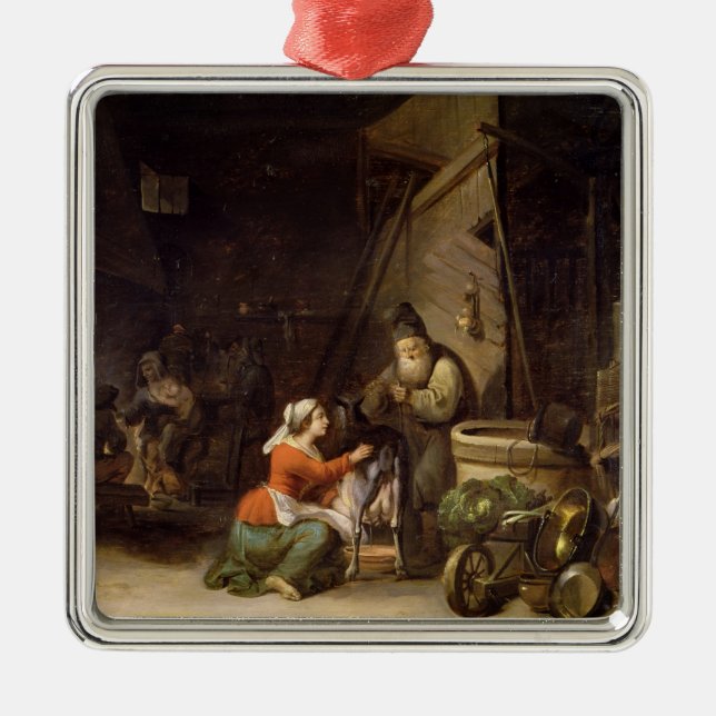 Ornamento De Metal Interior rústico (Frente)