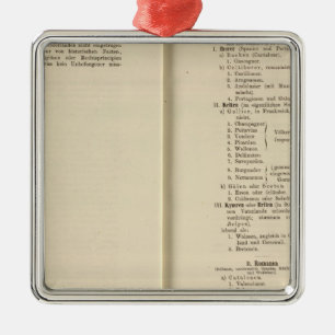 Ornamento De Metal Introdução 1213 Tafel der Karte XII