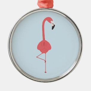 ORNAMENTO DE METAL IÓGICA FLAMINGO
