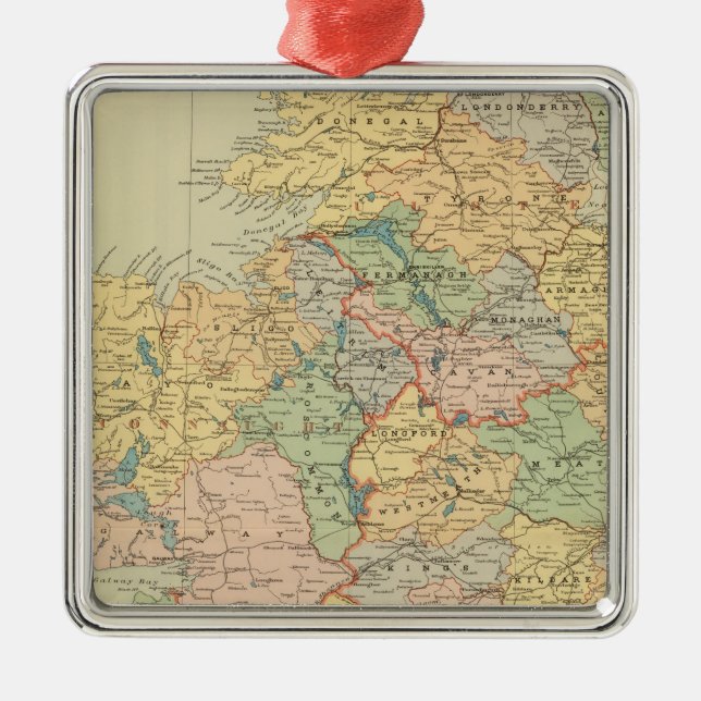 Ornamento De Metal Ireland 20 (Frente)
