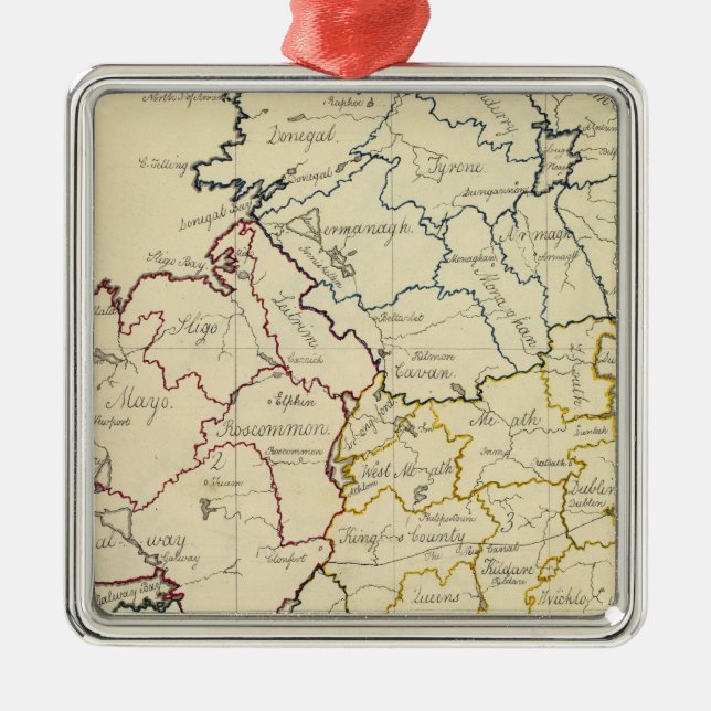 Ornamento De Metal Ireland 21 (Frente)