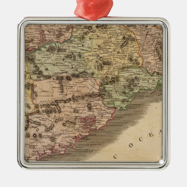 Ornamento De Metal Ireland do sul (Frente)