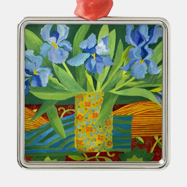Ornamento De Metal Íris 2014 (Frente)