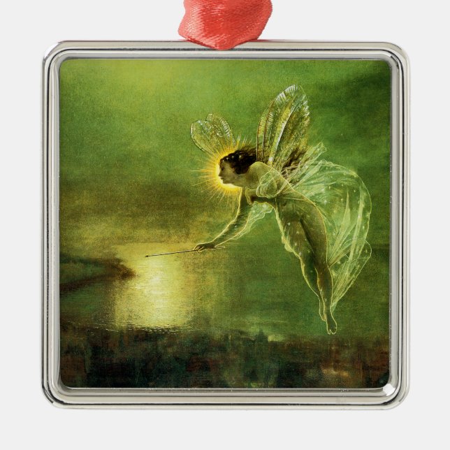 Ornamento De Metal Iris, Espírito da Noite (Frente)