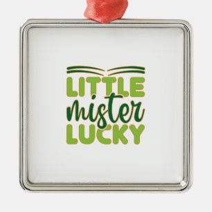 Ornamento De Metal Irish Litle Mister Lucky