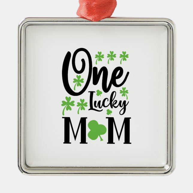 Ornamento De Metal Irish One Sorcky Mãe (Frente)