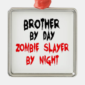 Ornamento De Metal Irmão Zombie Slayer