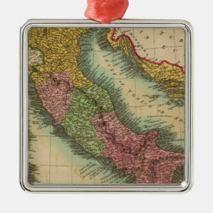 Ornamento De Metal Italia 3