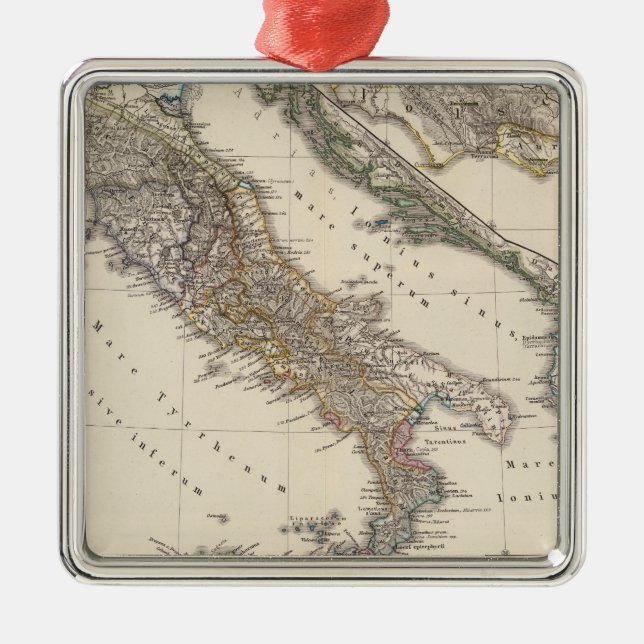 Ornamento De Metal Italia, cisalpina de Gallia, Sicilia, Sardinia (Frente)