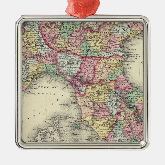 Ornamento De Metal Italia do norte (Frente)