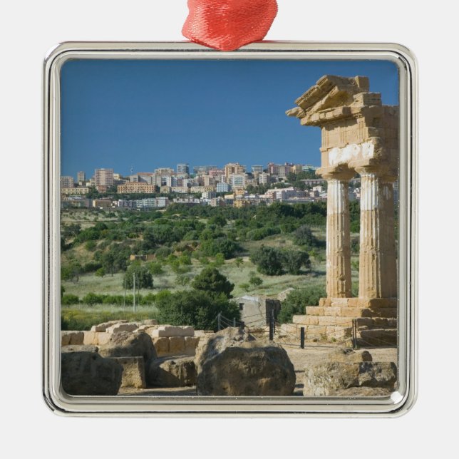 Ornamento De Metal Itália, Sicília, Agrigento, La Valle dei Templi, (Frente)