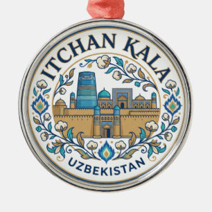 Ornamento De Metal Itchan Kala Uzbequistão